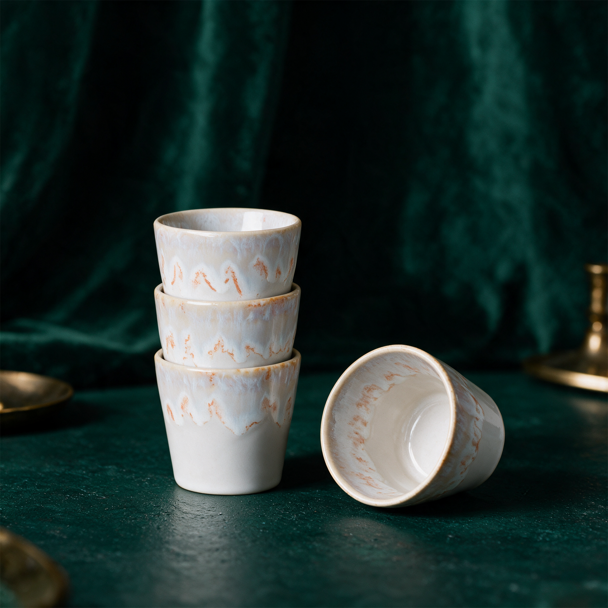 Costa Nova Espresso Cup in der Anwendung mit Espresso