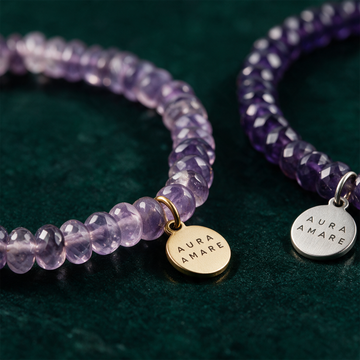 Kinder Amethyst Armband | Edelstein-Armband für Ruhe & Konzentration