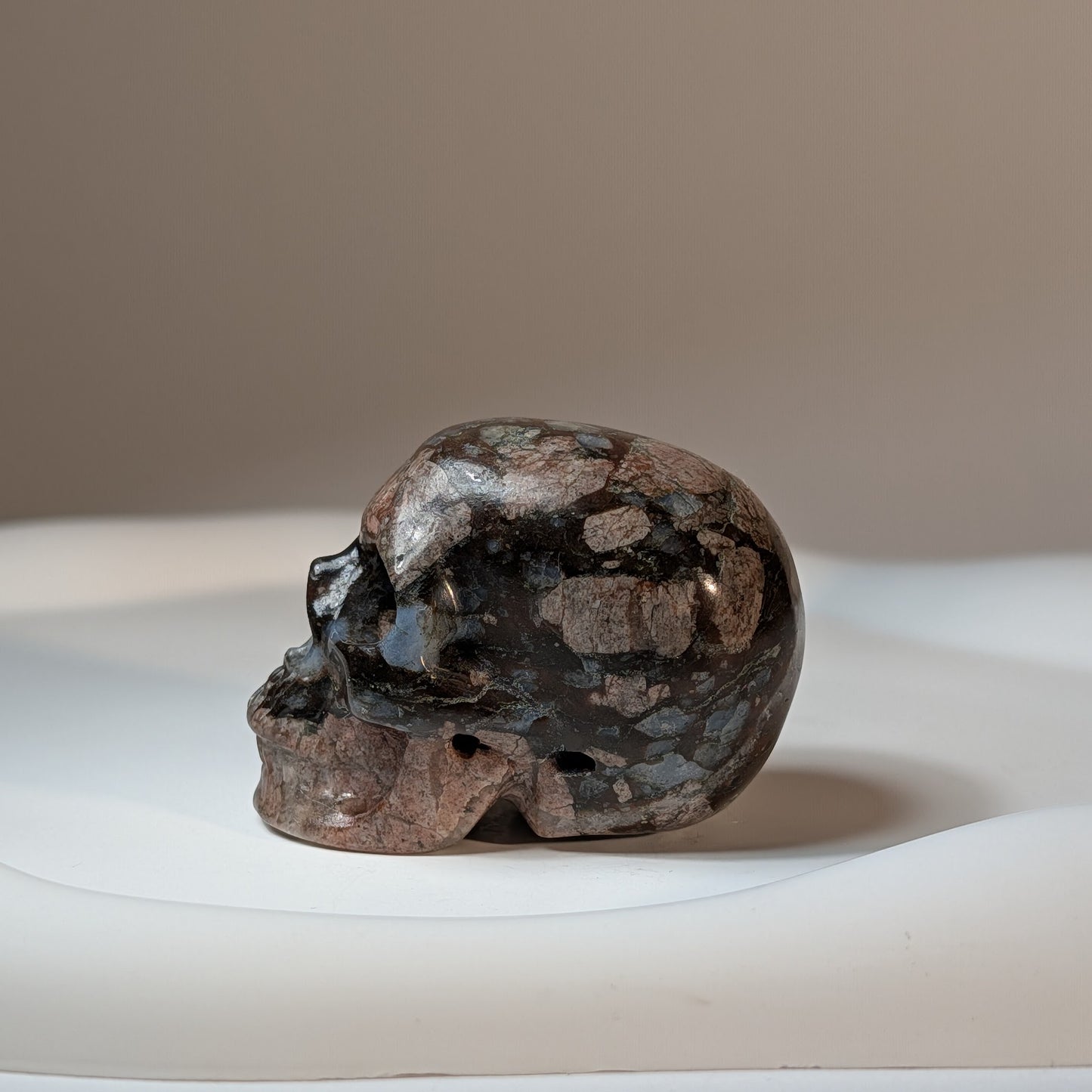 Kristallschädel Vintus aus Obsidian, 82g