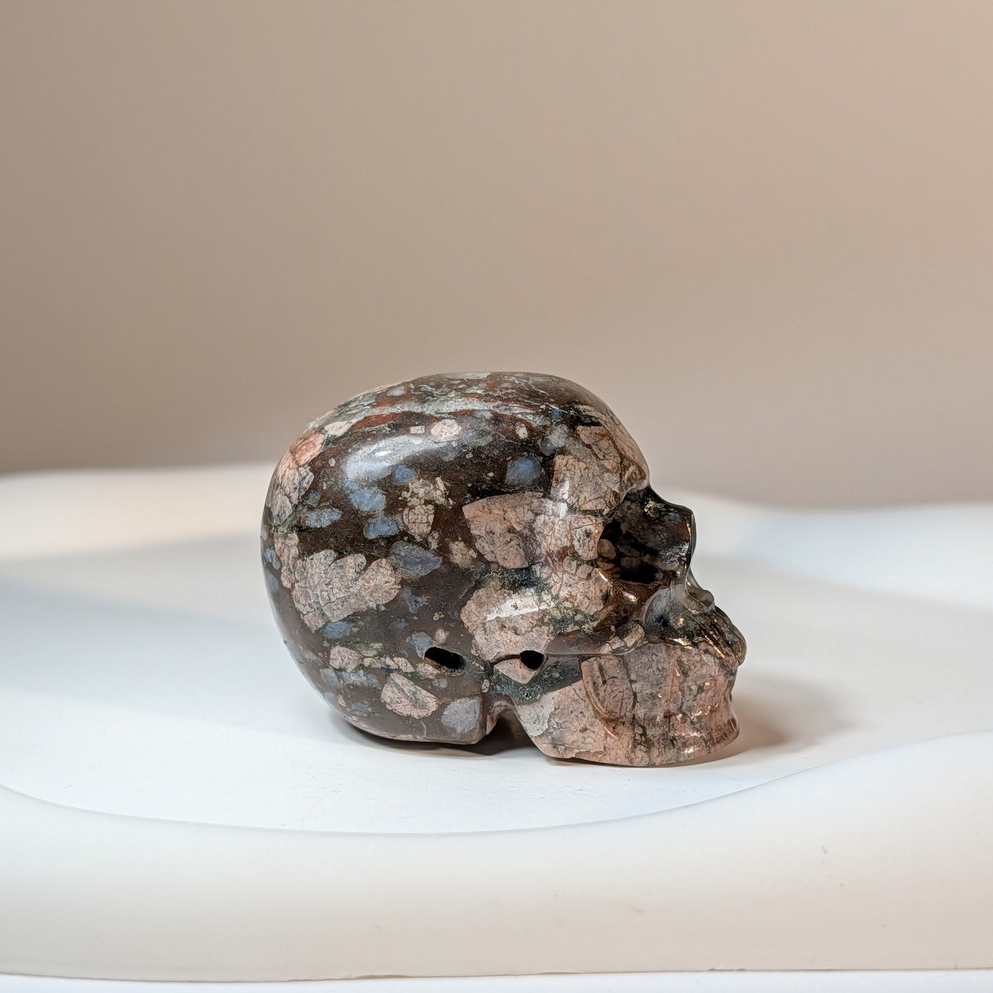 Kristallschädel Vintus aus Obsidian, 82g