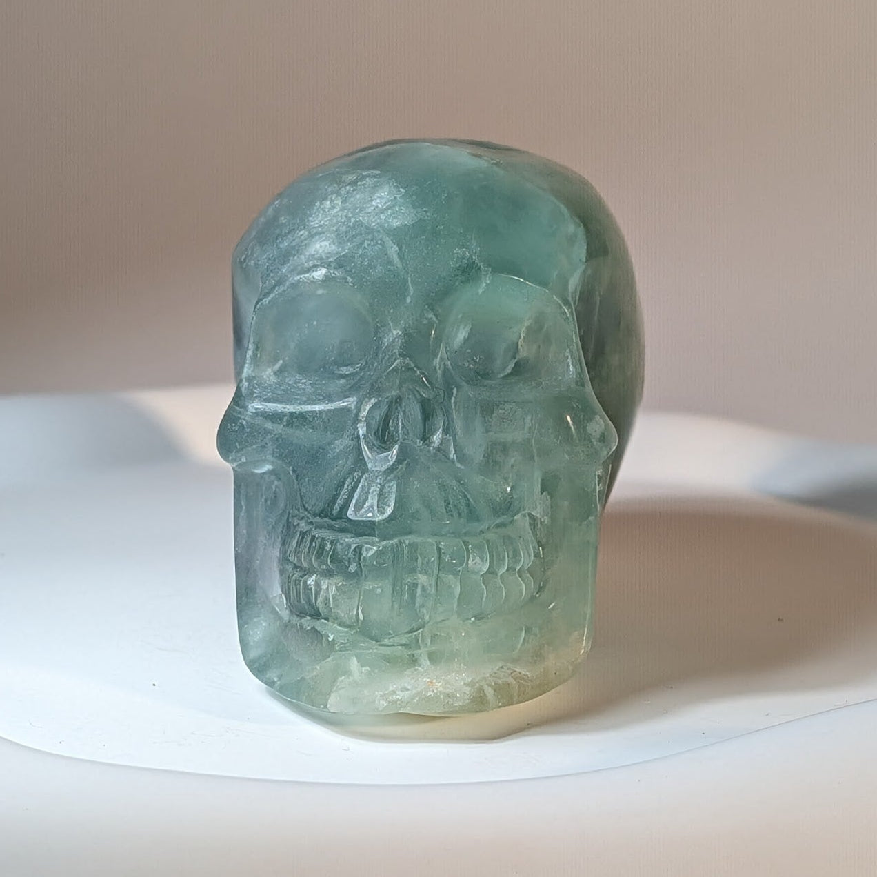 Kristallschädel Gwen Fluorit 323g