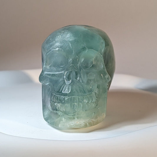 Kristallschädel Gwen Fluorit 323g