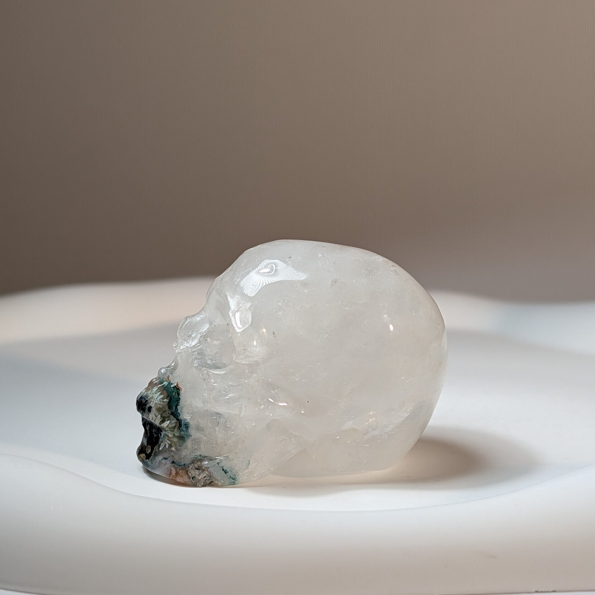 Kristallschädel Gabar aus Jadeit, 82g