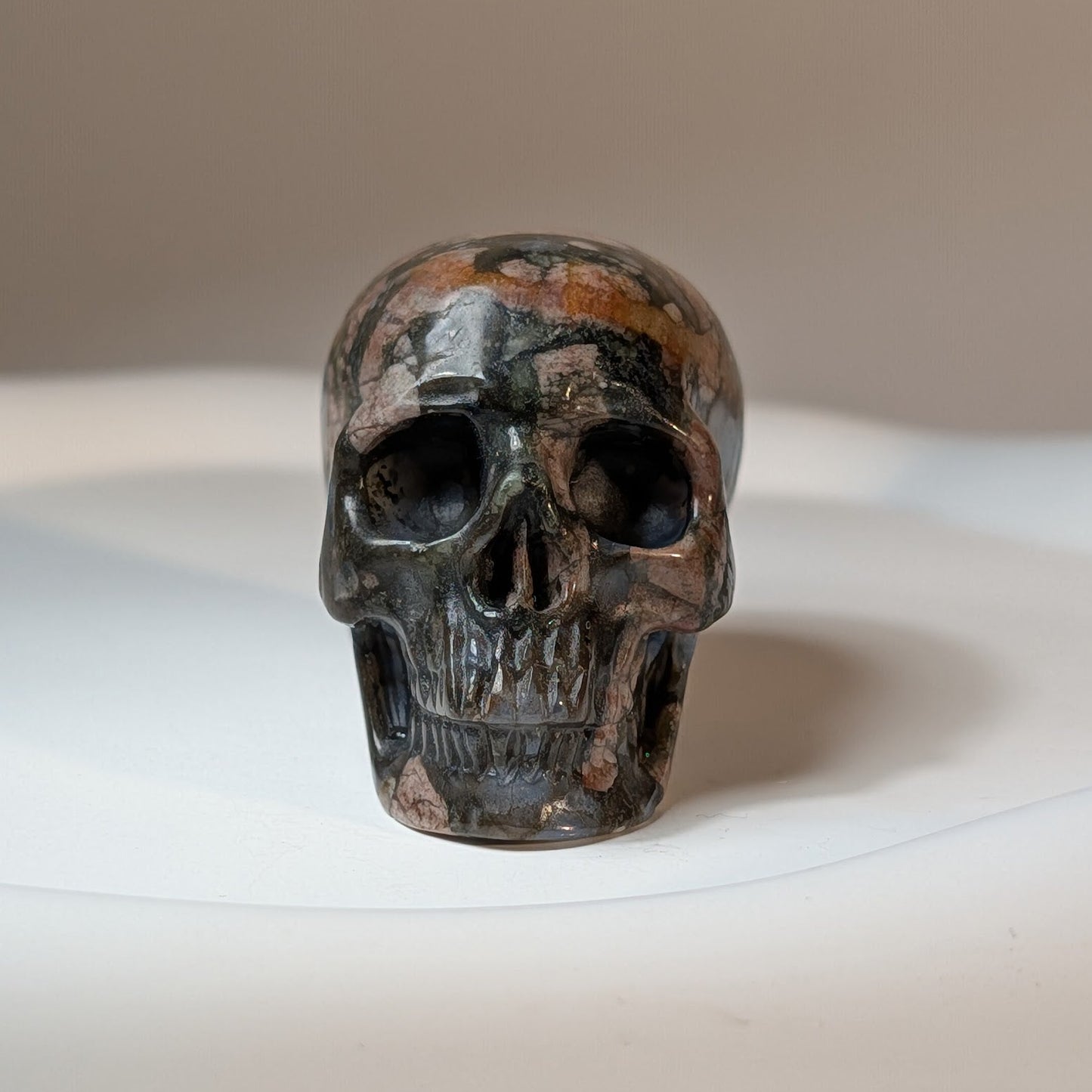 Kristallschädel Tarwakan aus Obsidian, 85g