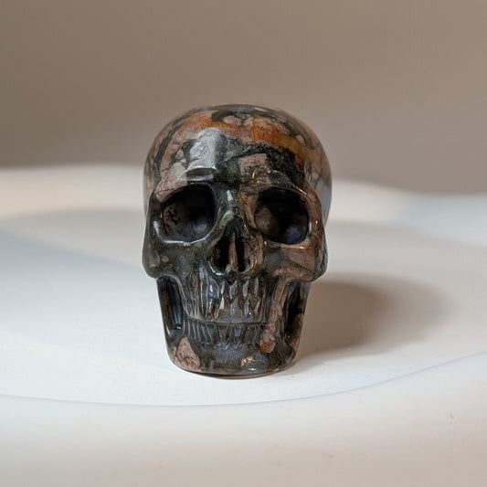 Kristallschädel Tarwakan aus Obsidian, 85g