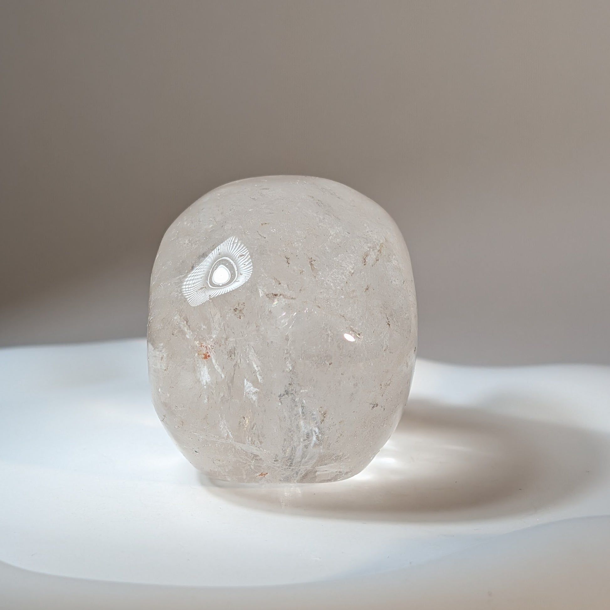 Kristallschädel Fohon Bergkristall 306g