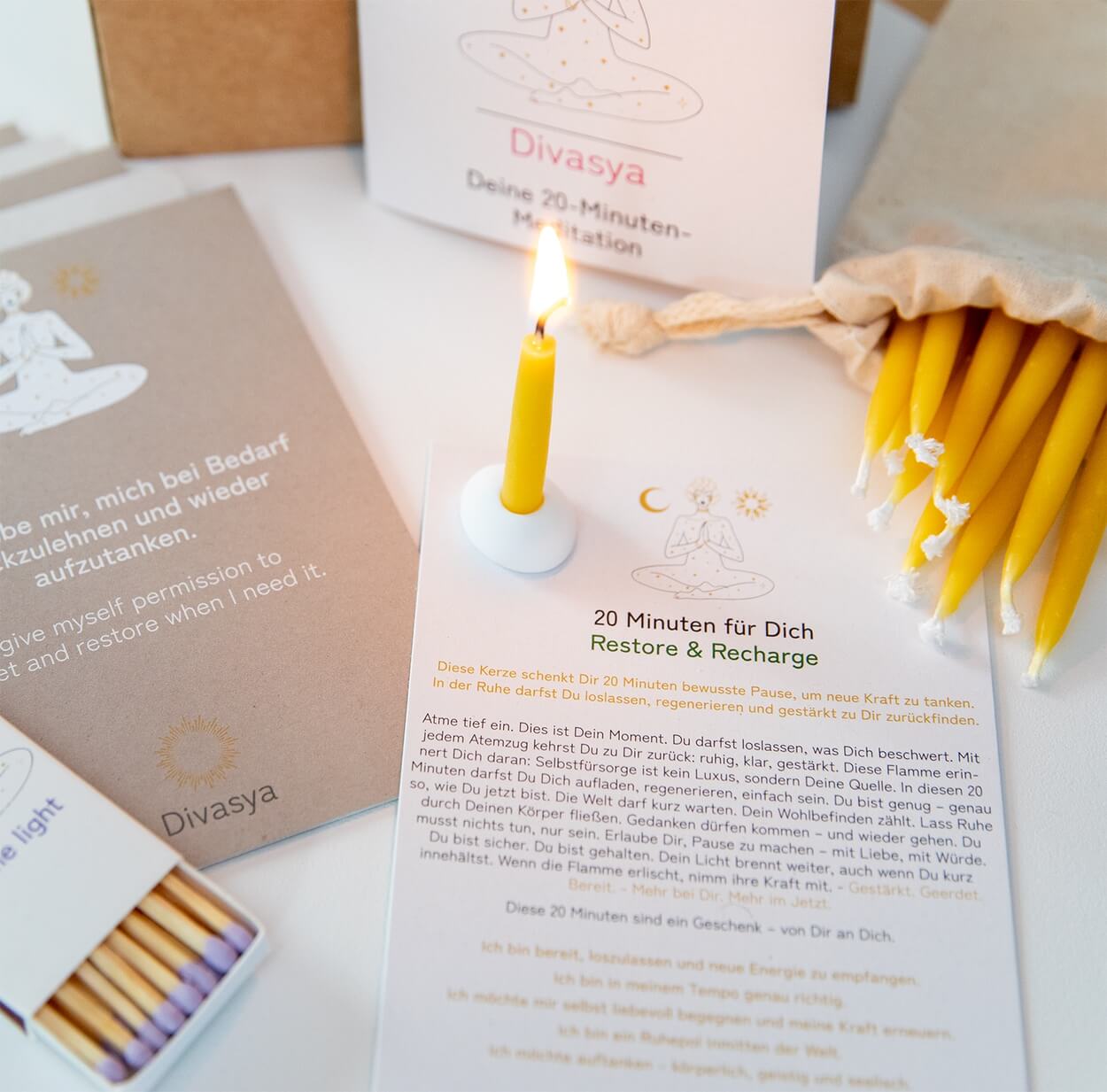 20 Minuten für Dich: Restore & Recharge | Ritual-Set