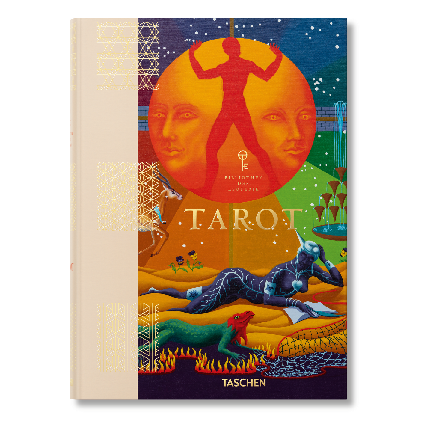 Buchcover Tarot, Band 1 der Bibliothek der Esoterik von TASCHEN, deutsche Ausgabe