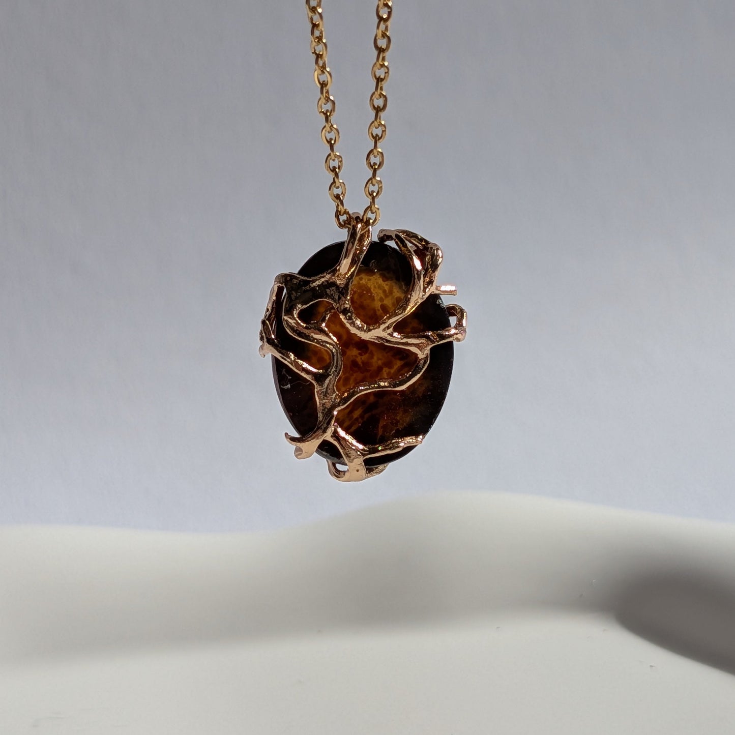 Karibischer Bernstein Talisman | Einzelstück | Handgefertigt