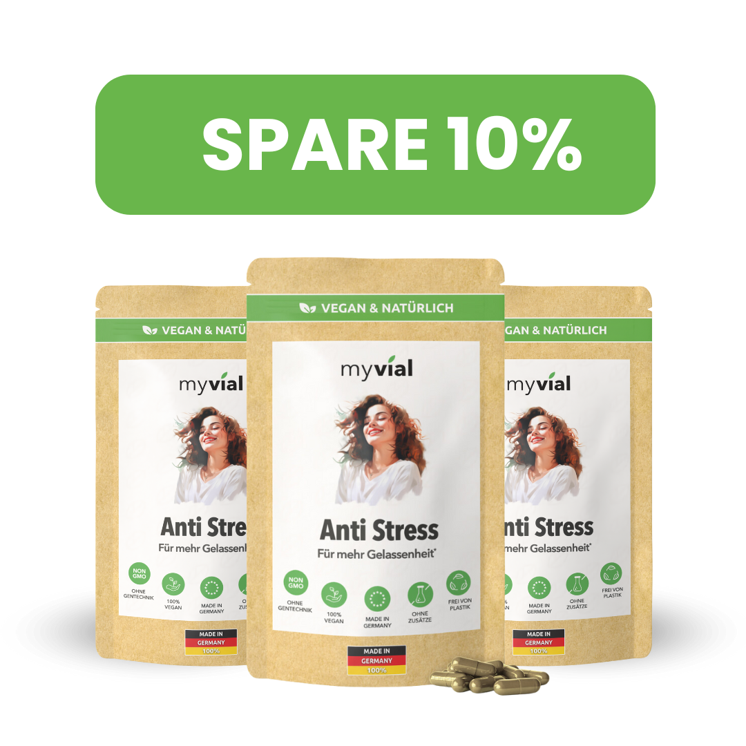 myvial Anti Stress Kapseln, Ansicht einer weiteren Packgröße