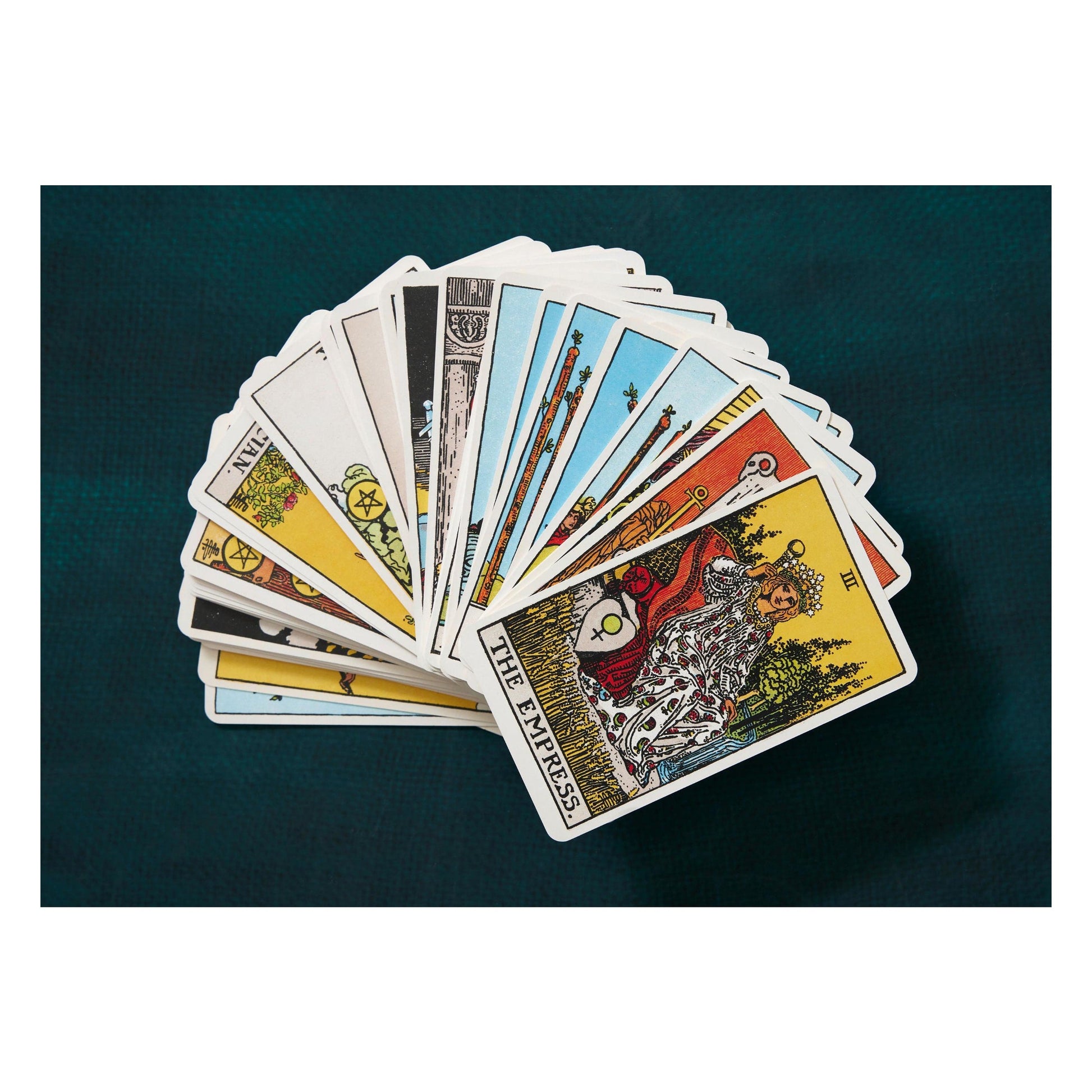 Detailansicht einer Tarotkarte von Pamela Colman Smith