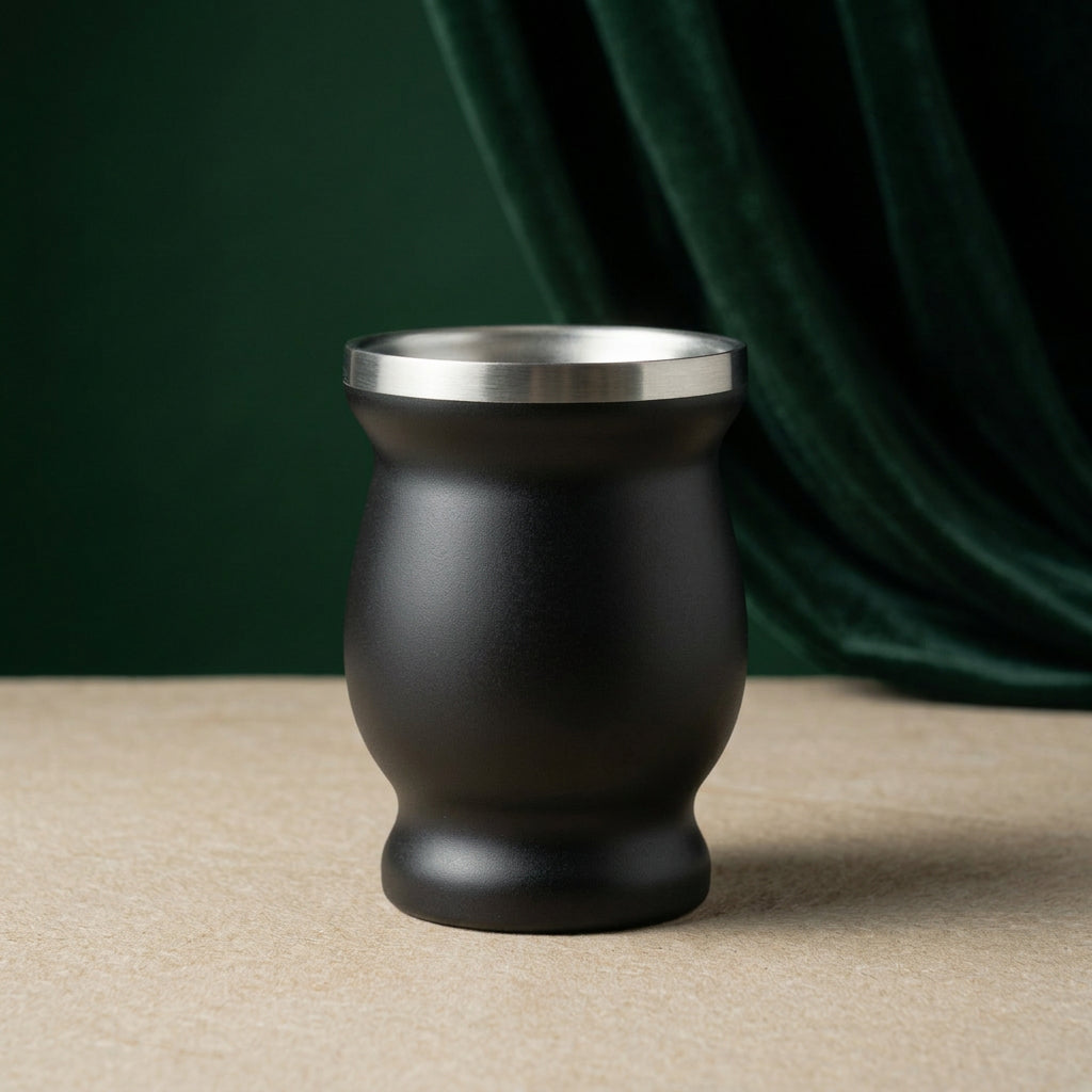 Mate-Kalebasse aus Edelstahl, Ansicht 4