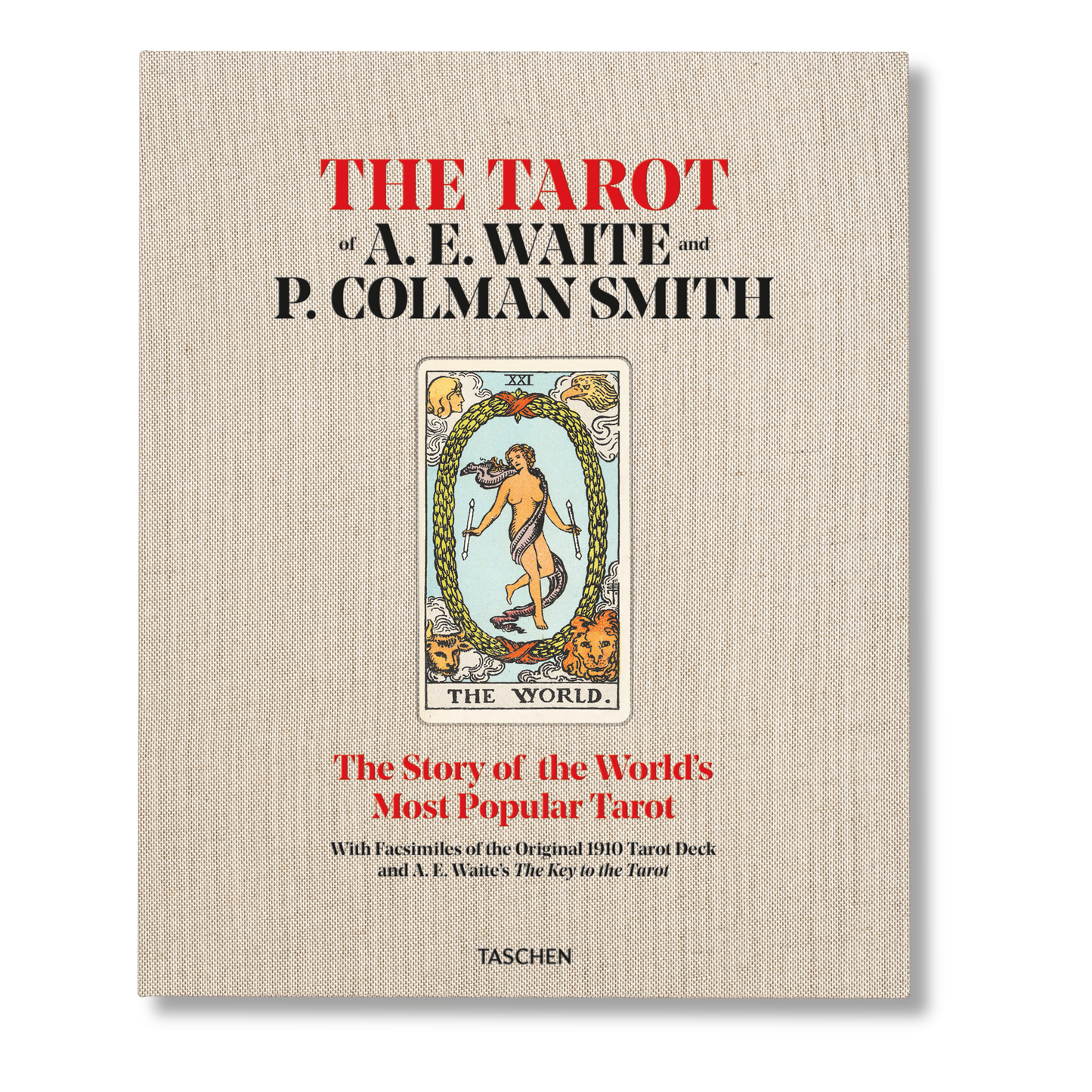 Tarot-Set von A. E. Waite und Pamela Colman Smith, TASCHEN Faksimile-Ausgabe in der Schachtel