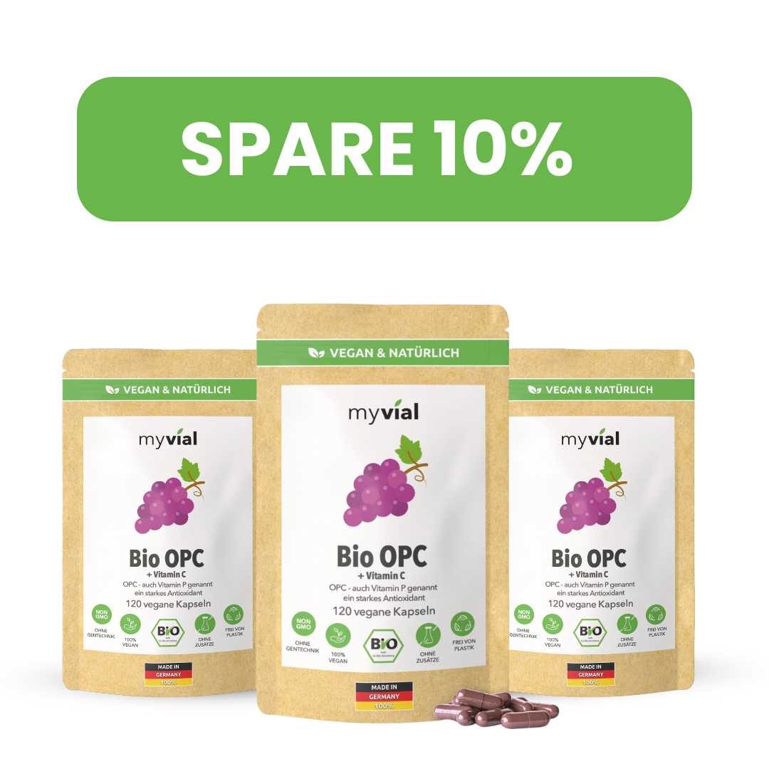 myvial Bio OPC Kapseln, Ansicht einer Packgröße