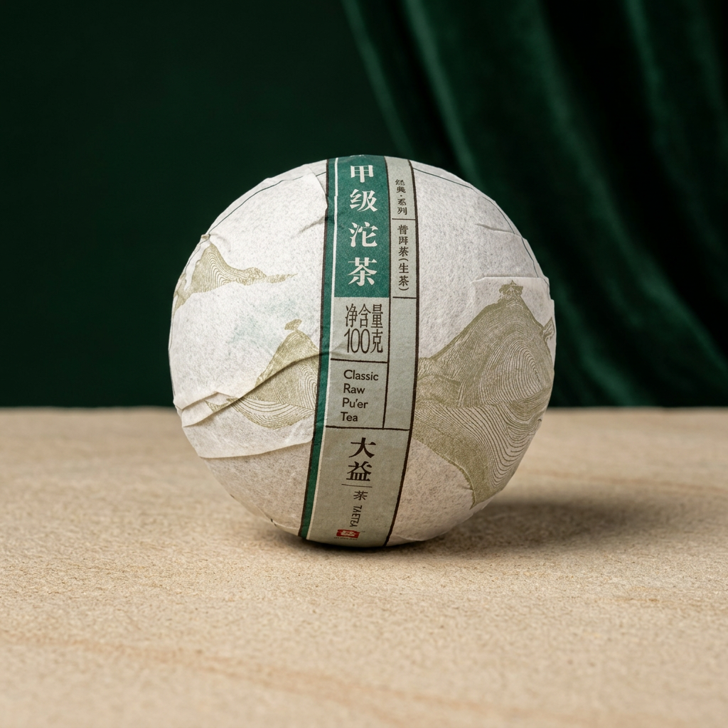 Menghai Tuo Cha Sheng Pu-Erh in Pilzform