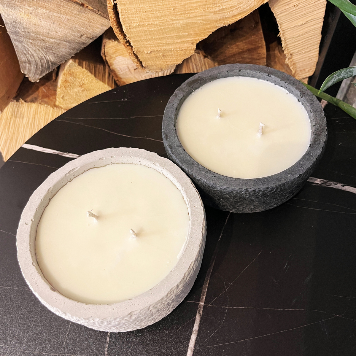 Betonkerzen-Set Natural Duo, Ansicht 4