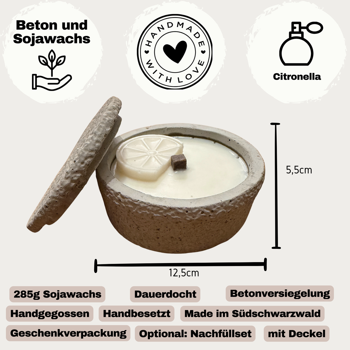 Wachsfresser aus Beton, Ansicht 5
