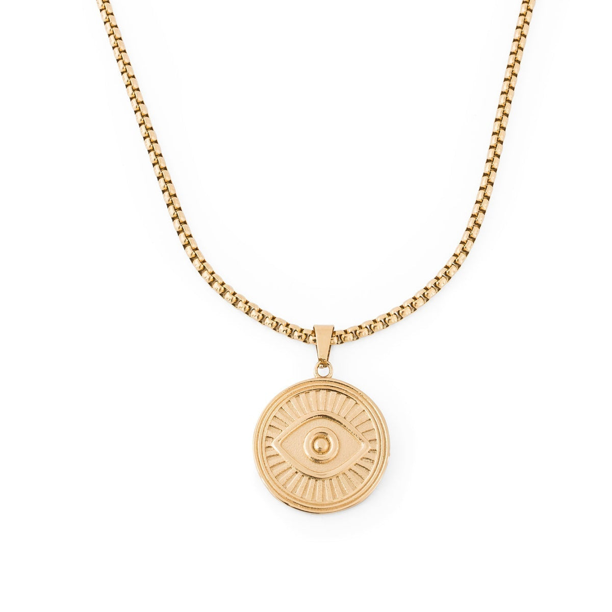 Akitsune Astra Kette Gold, Detailansicht der Venezianerkette
