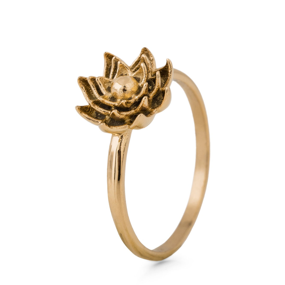 Akitsune Lotus Ring Gold, Produktansicht