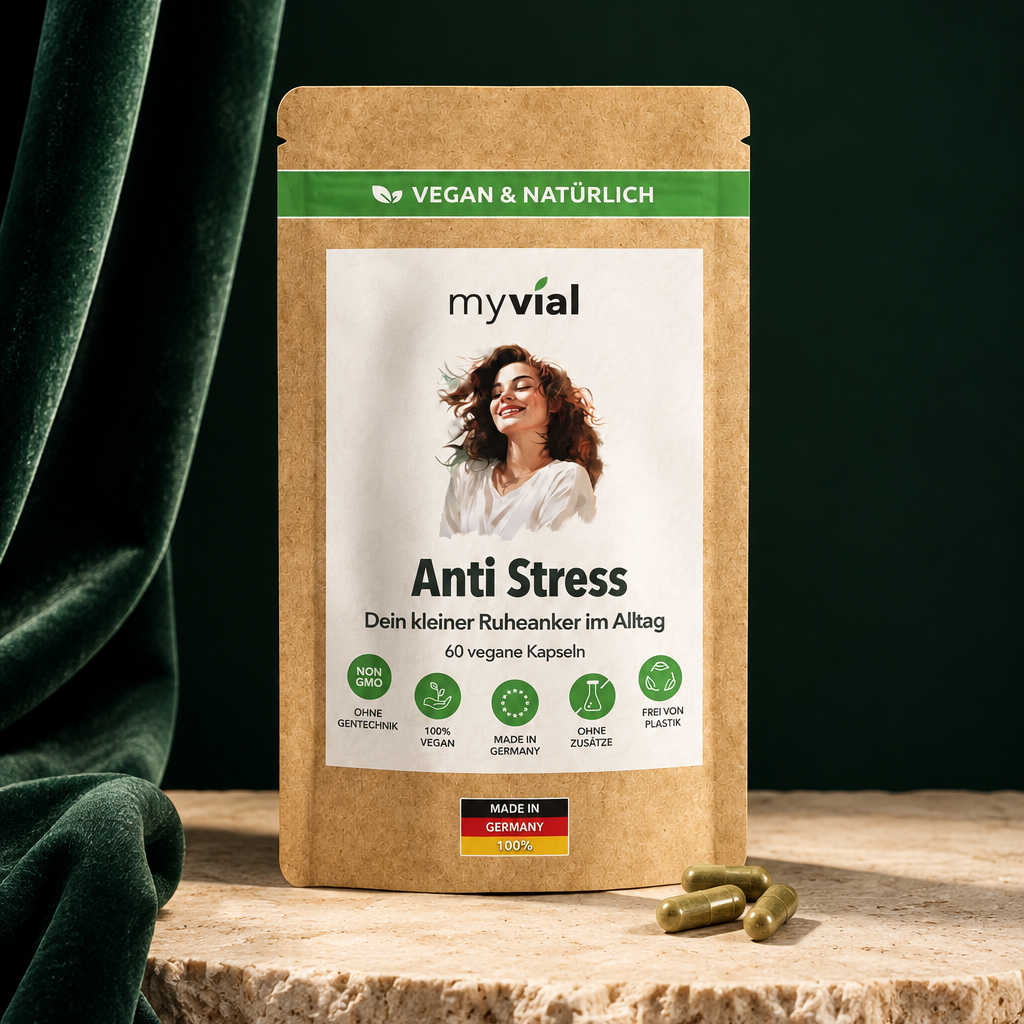Anti Stress Kapseln von myvial, Produktansicht
