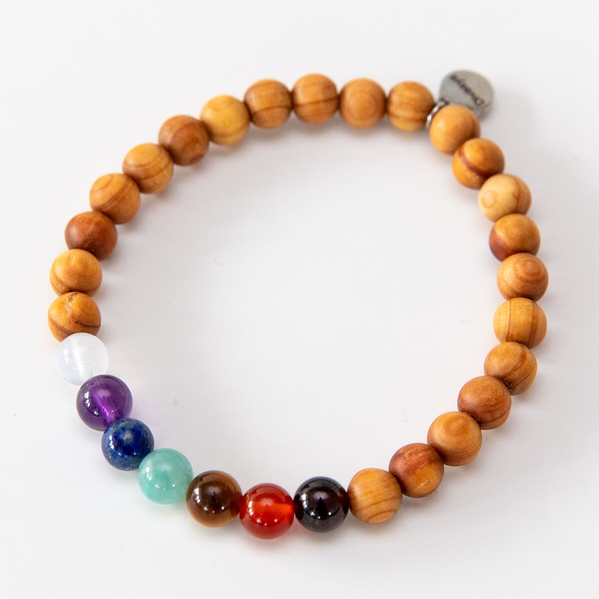 Die 7 Chakra-Edelsteine des Armbands im Detail
