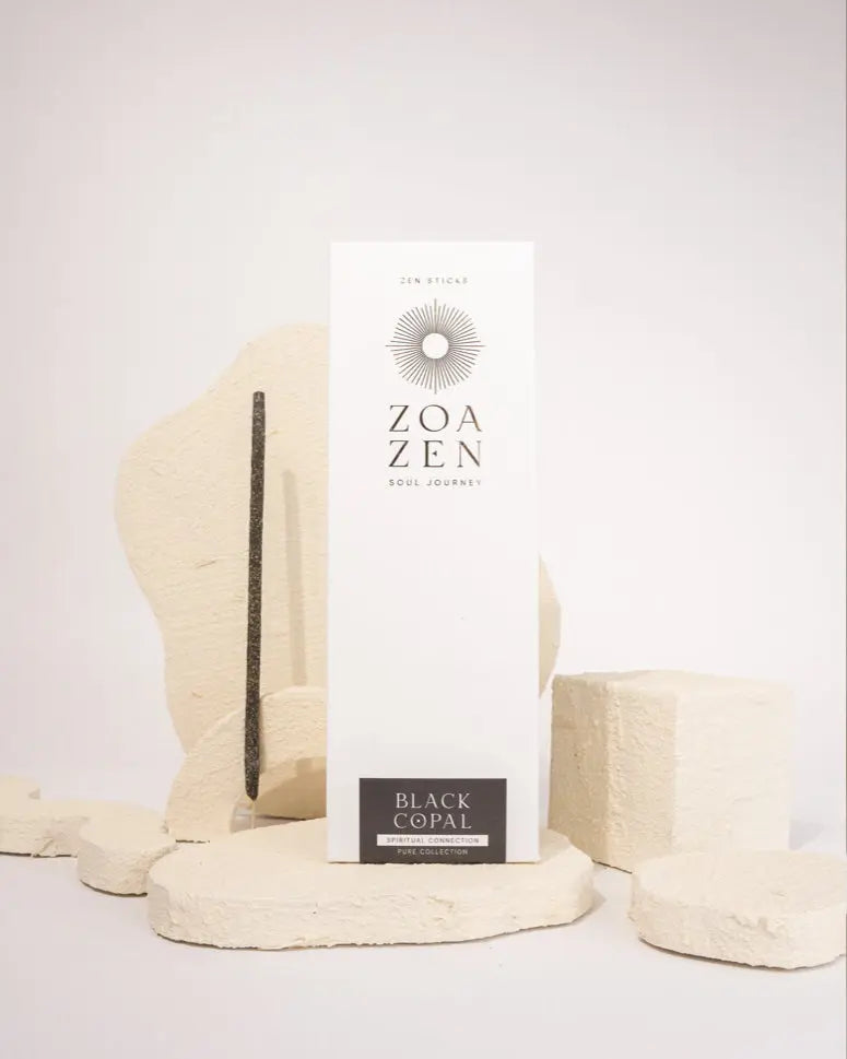 Black Copal Räucherstäbchen mit Palo Santo und Copal Negro