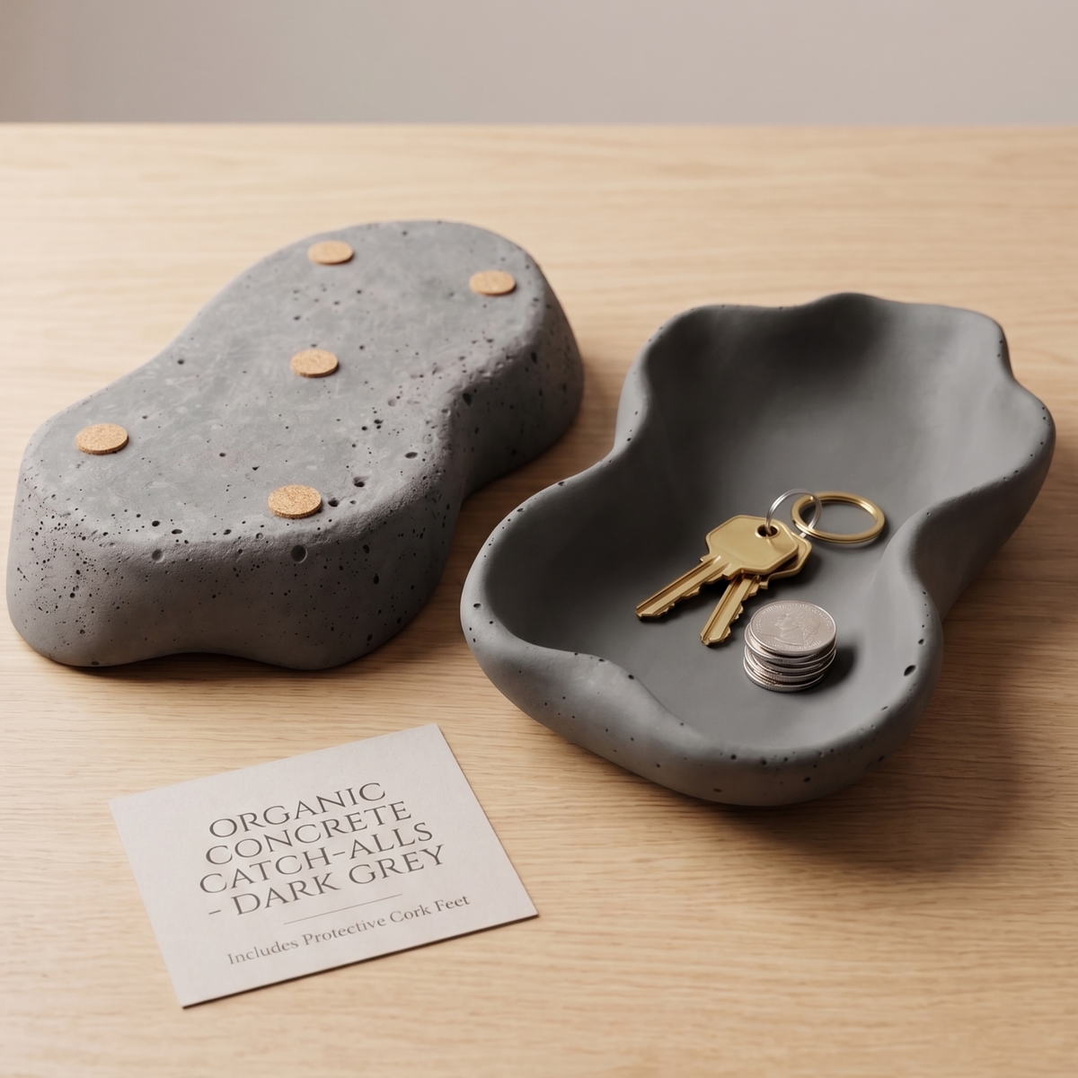 Design-Betonschale Wave in ovaler Wellenform, Ansicht 4