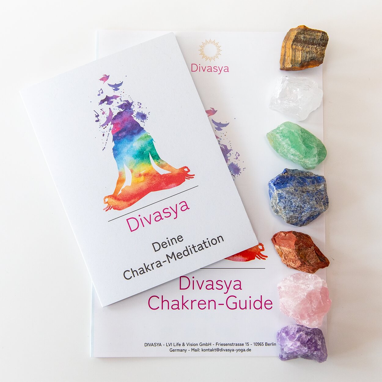 Chakra Steine Set als achtsames Geschenk