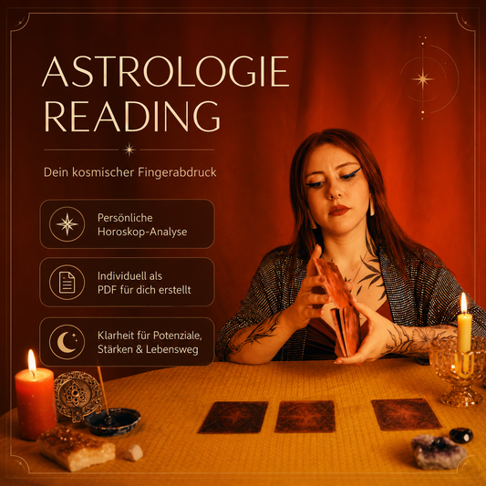 Astrologie Reading als persönliche Horoskop-Analyse mit PDF-Auswertung