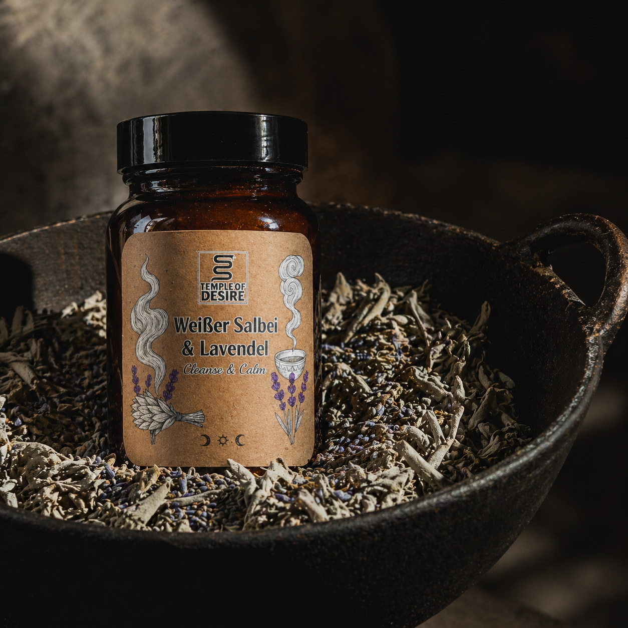 Cleanse & Calm | Räuchermischung | Reinigung & Entspannung