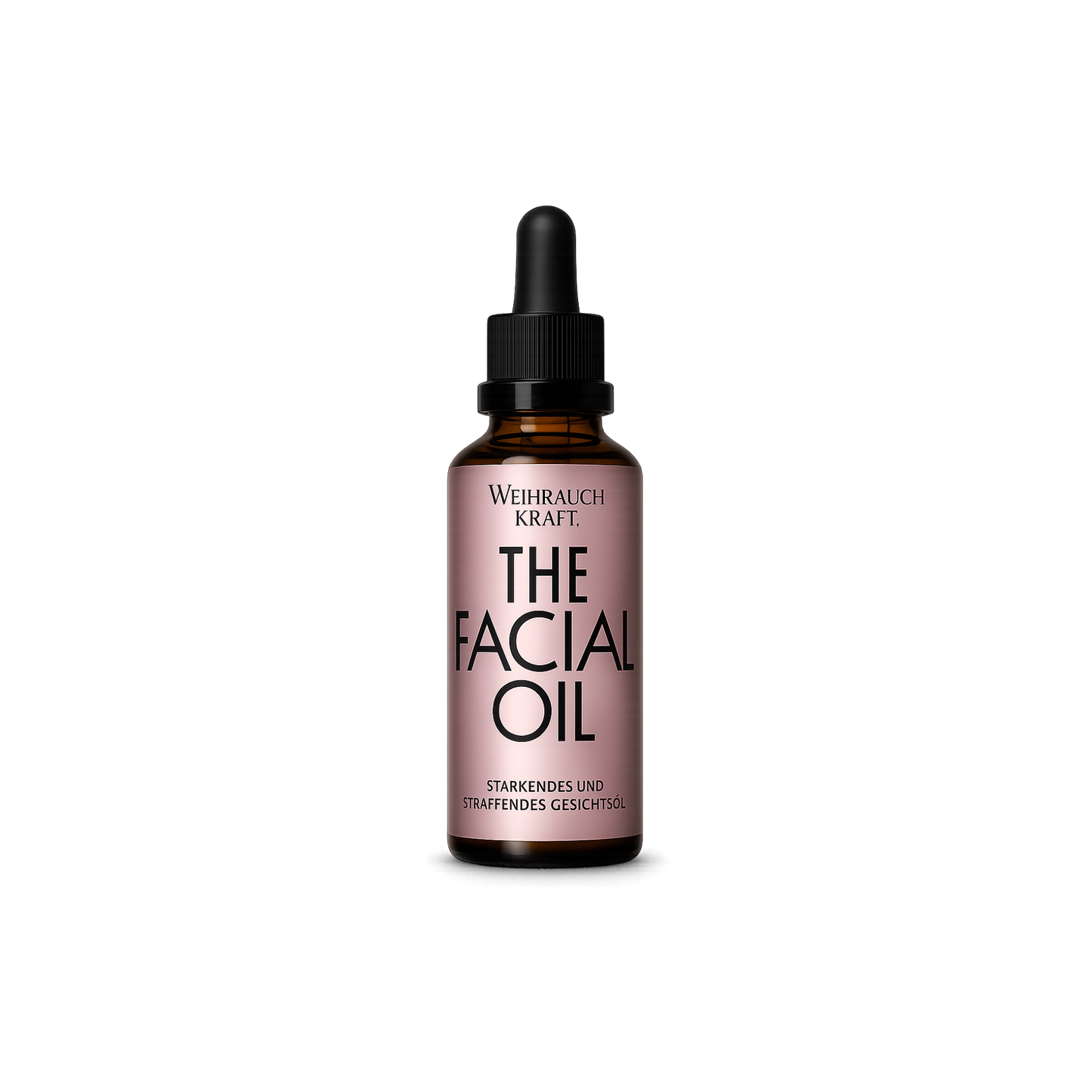 Flasche THE FACIAL OIL Weihrauch-Gesichtsöl von PAVA FUMA mit 30 ml Inhalt
