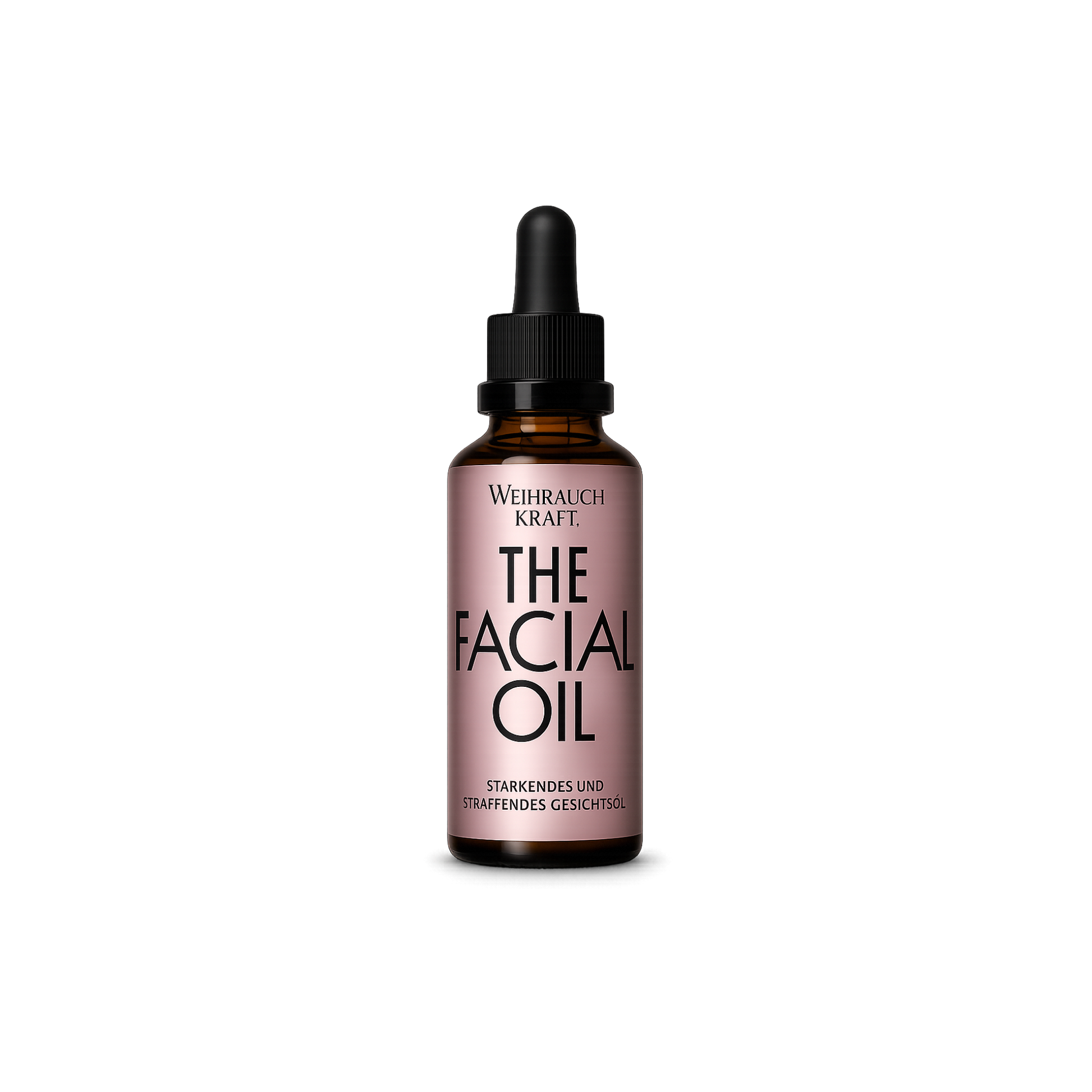 Flasche THE FACIAL OIL Weihrauch-Gesichtsöl von PAVA FUMA mit 30 ml Inhalt