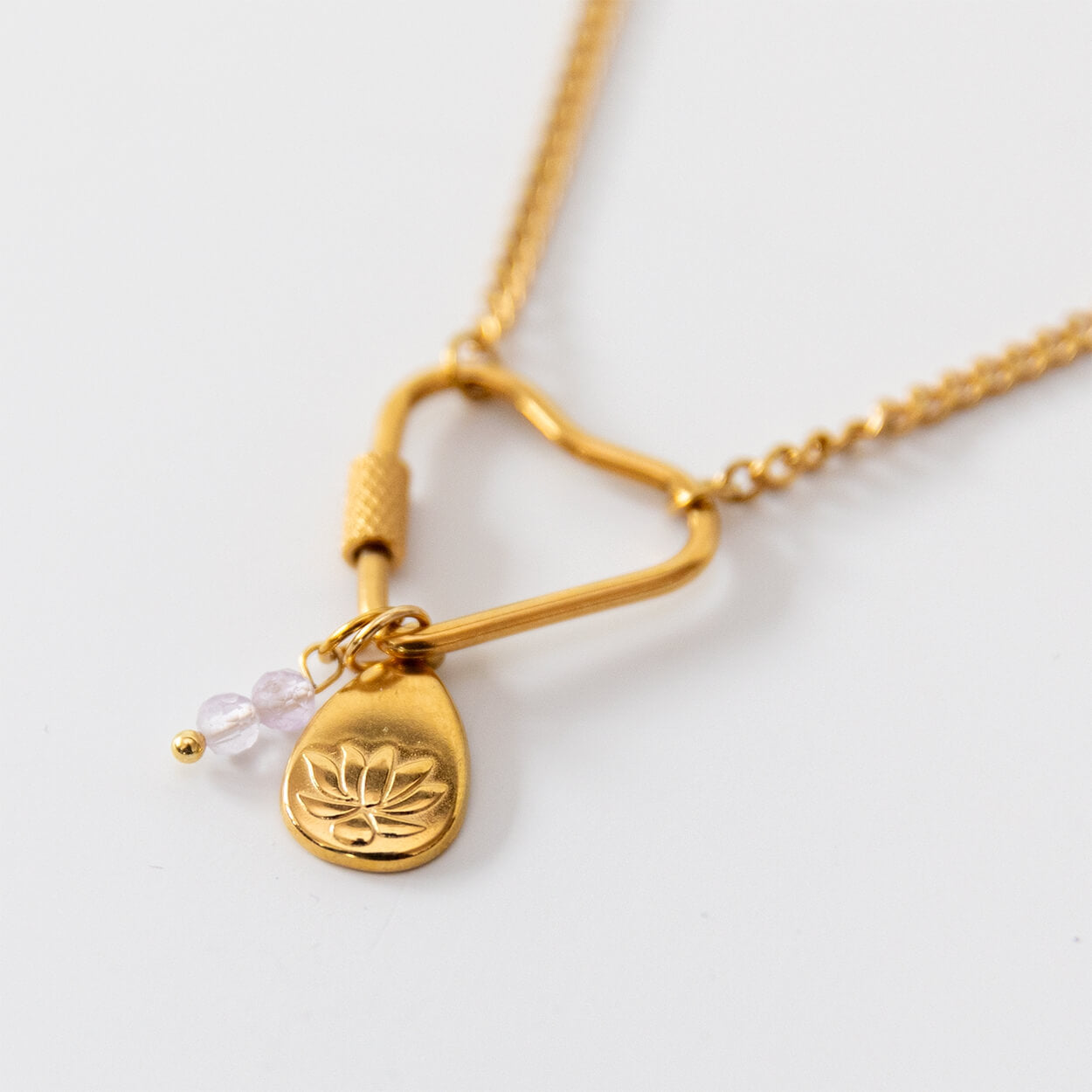 Vergoldete Soul Charms Kette als spirituelle Geschenkidee
