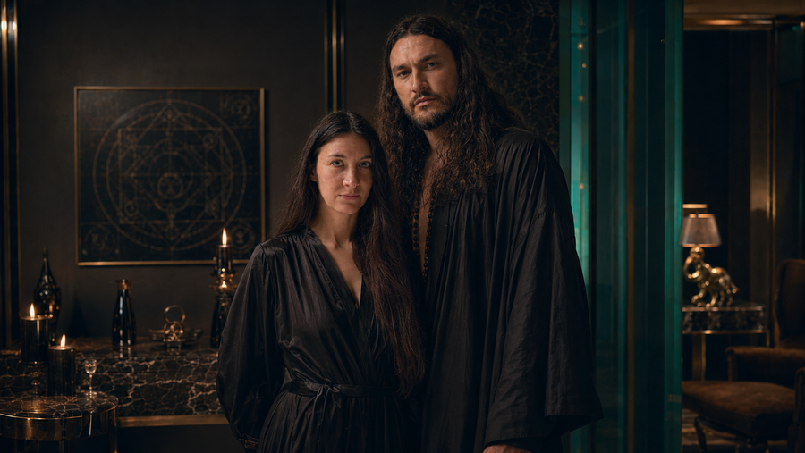 Julia und Leif Daniel, die Hüter des Temple of Desire