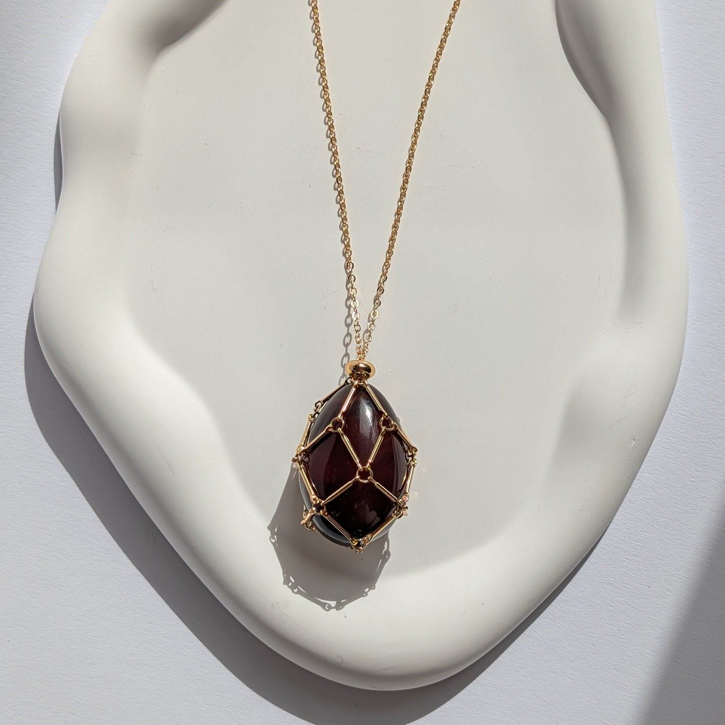 Karibischer Bernstein Talisman | 17g Einzelstück | Handarbeit