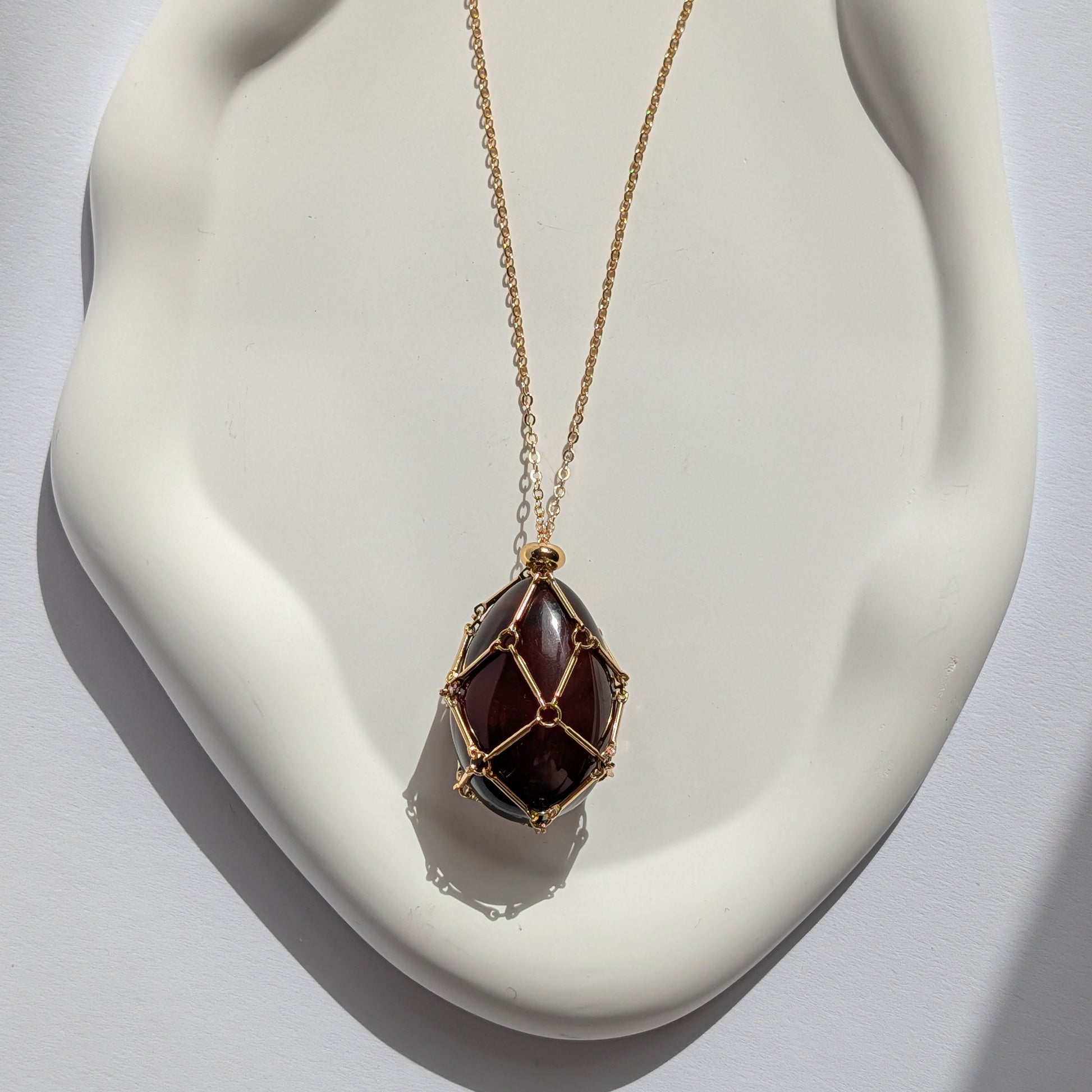 Karibischer Bernstein Talisman | 17g Einzelstück | Handarbeit