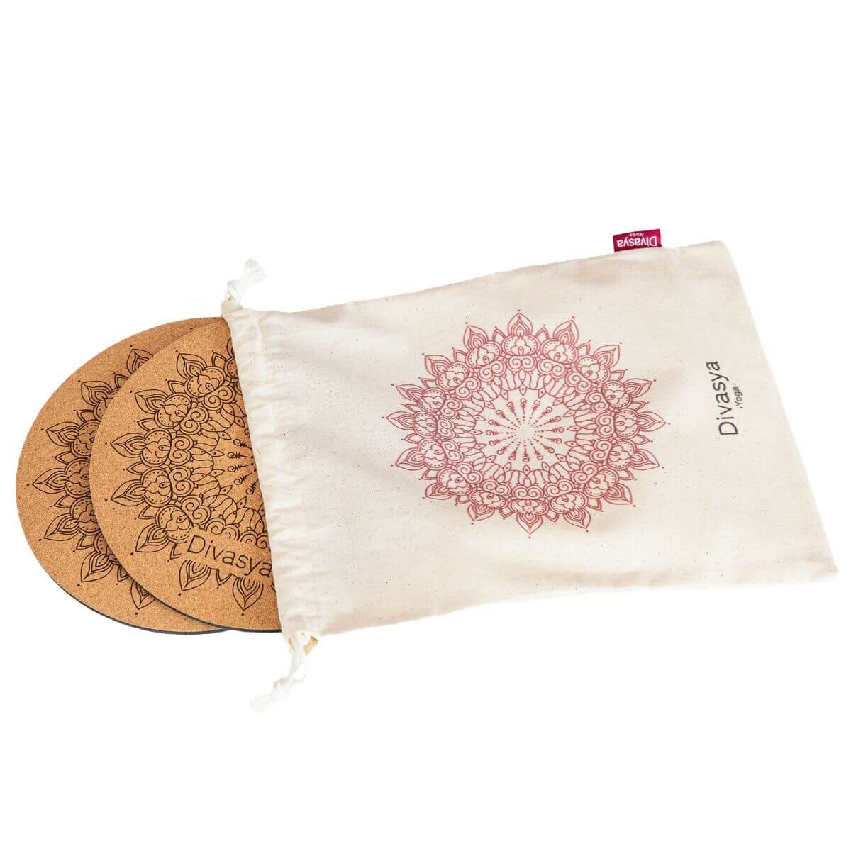 Yoga Kniepads aus Kork & Naturkautschuk | 2er-Set für schmerzfreie Knie