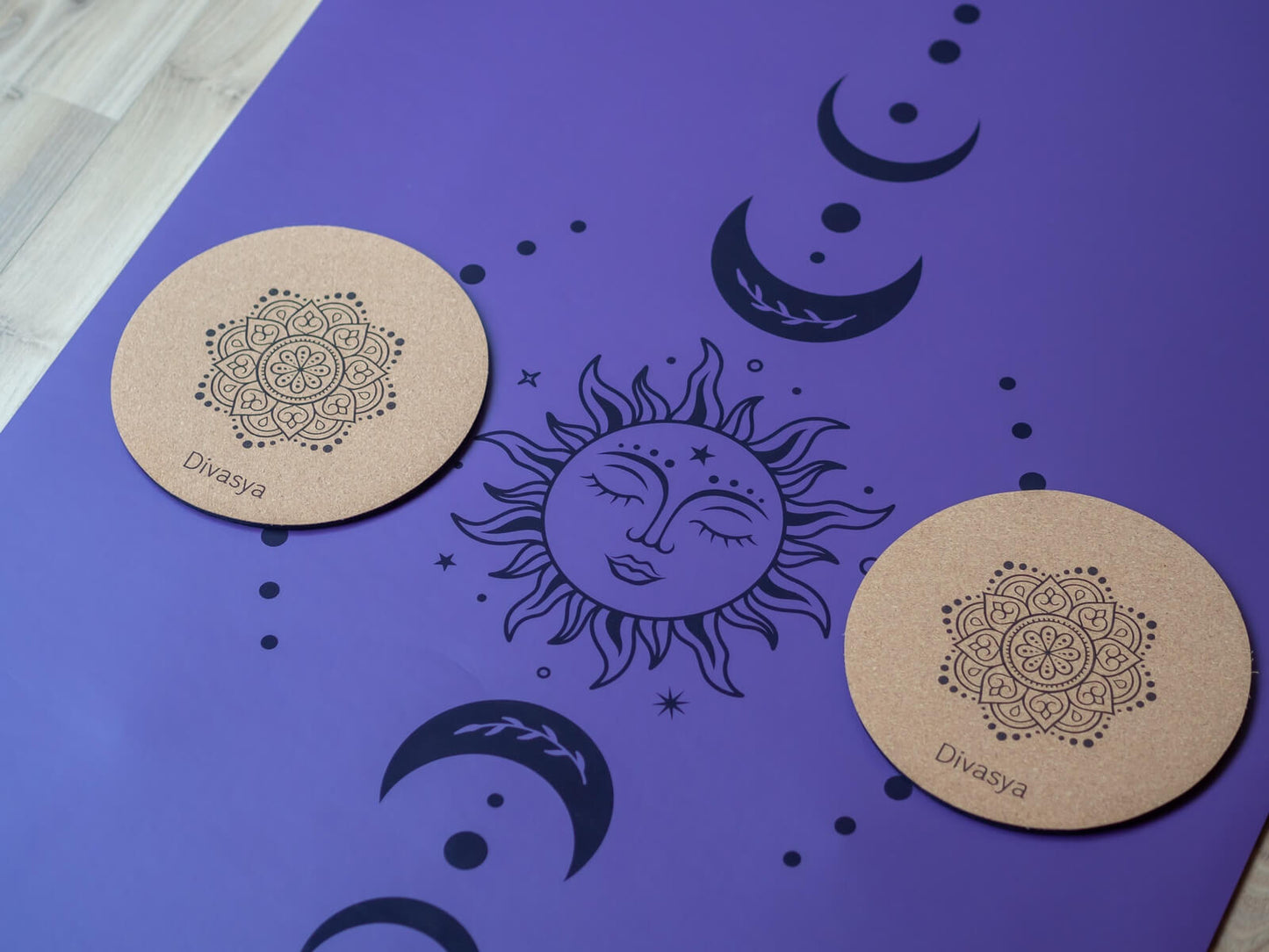 Yoga Kniepads aus Kork & Naturkautschuk | 2er-Set für schmerzfreie Knie