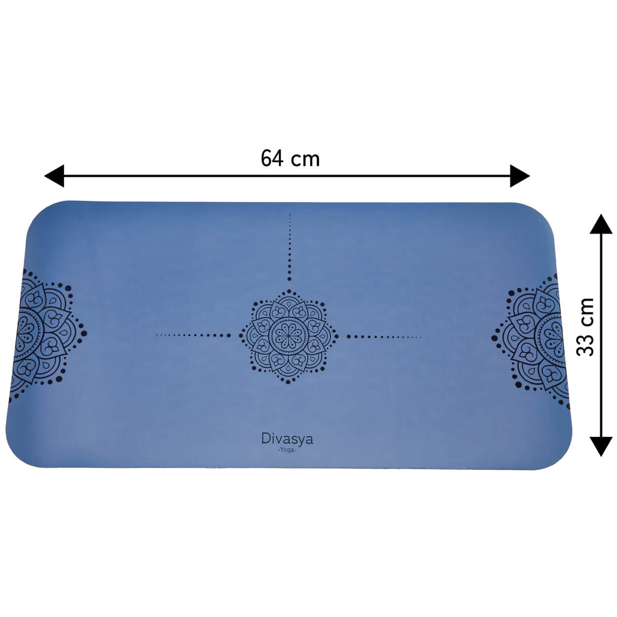 Yoga Knie Pad mit japanischem Grip | 64 x 33 cm, extra rutschfest