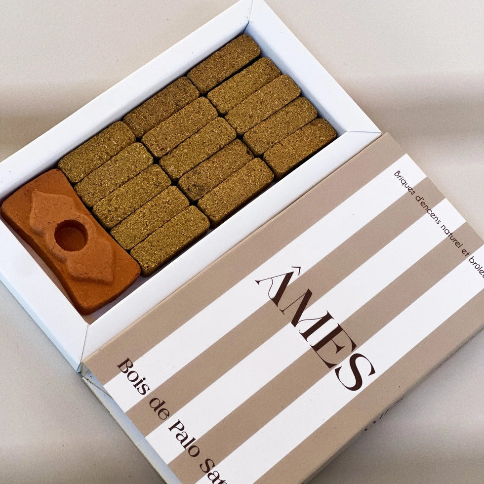 ÂMES Räucherziegel Set | Düfte aus Grasse | Handgemacht in Frankreich