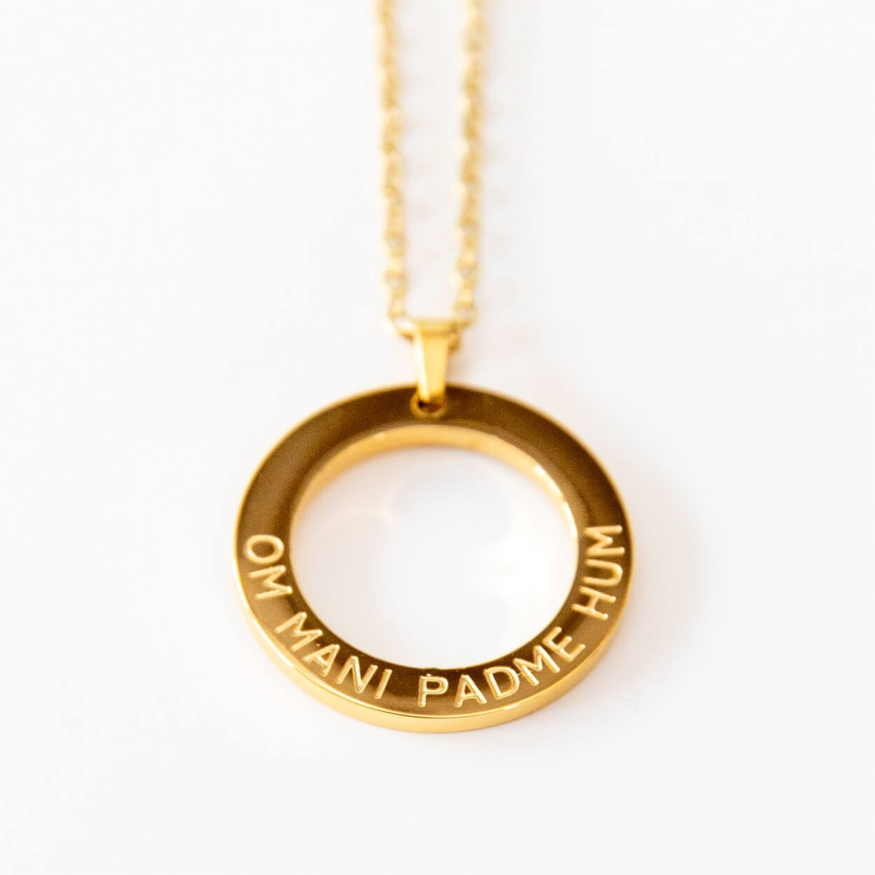 Divasya-Yoga Mantra-Kette Om Mani Padme Hum – Detailansicht
