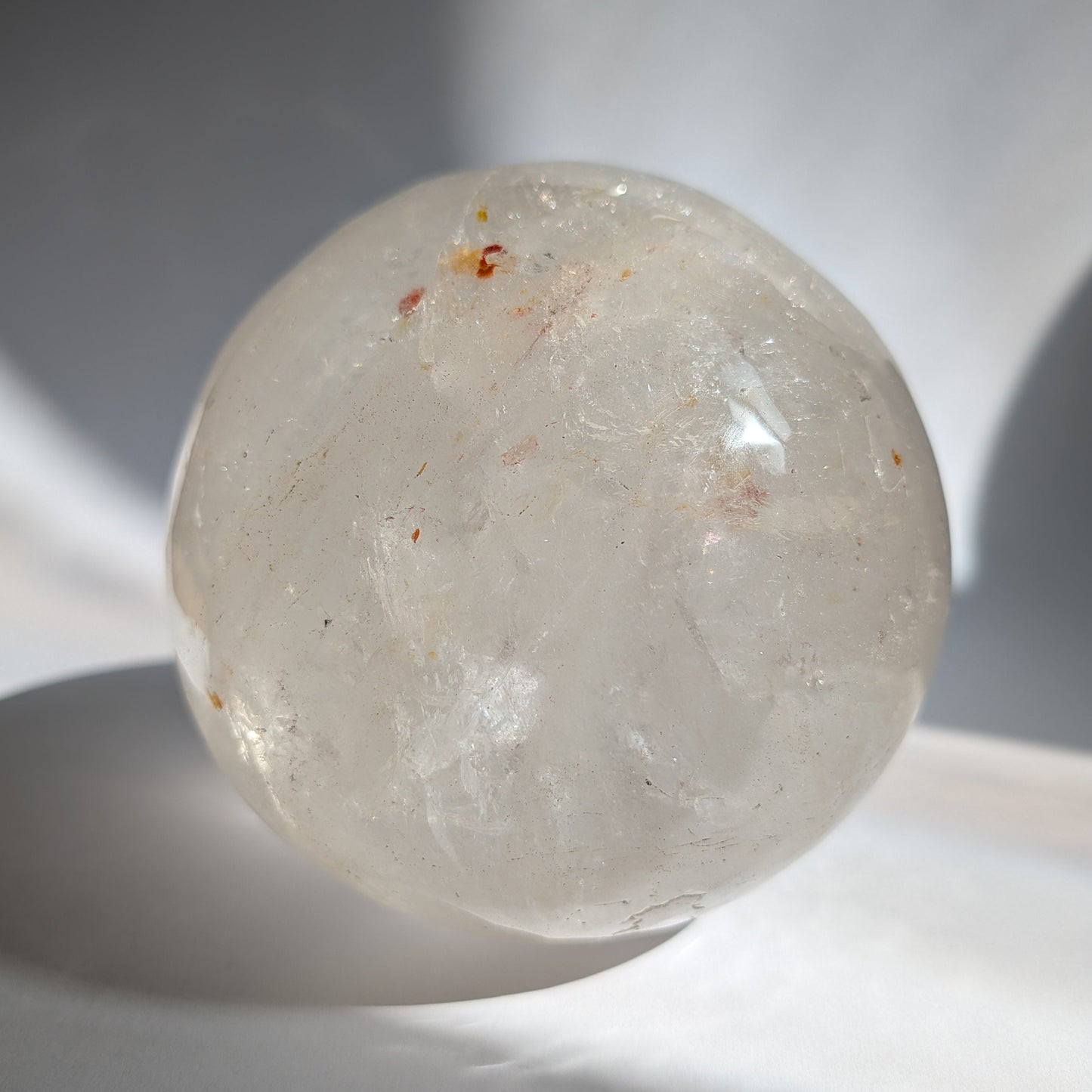 Massiver Kristallschädel Cosmic Child in langgezogener Starbeing-Form aus Himalaya-Bergkristall, 3,74kg für spirituelle Arbeit - Temple of Desire