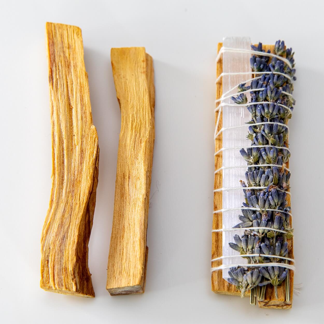 Palo Santo Starter-Set mit Räucherschale und Anleitung
