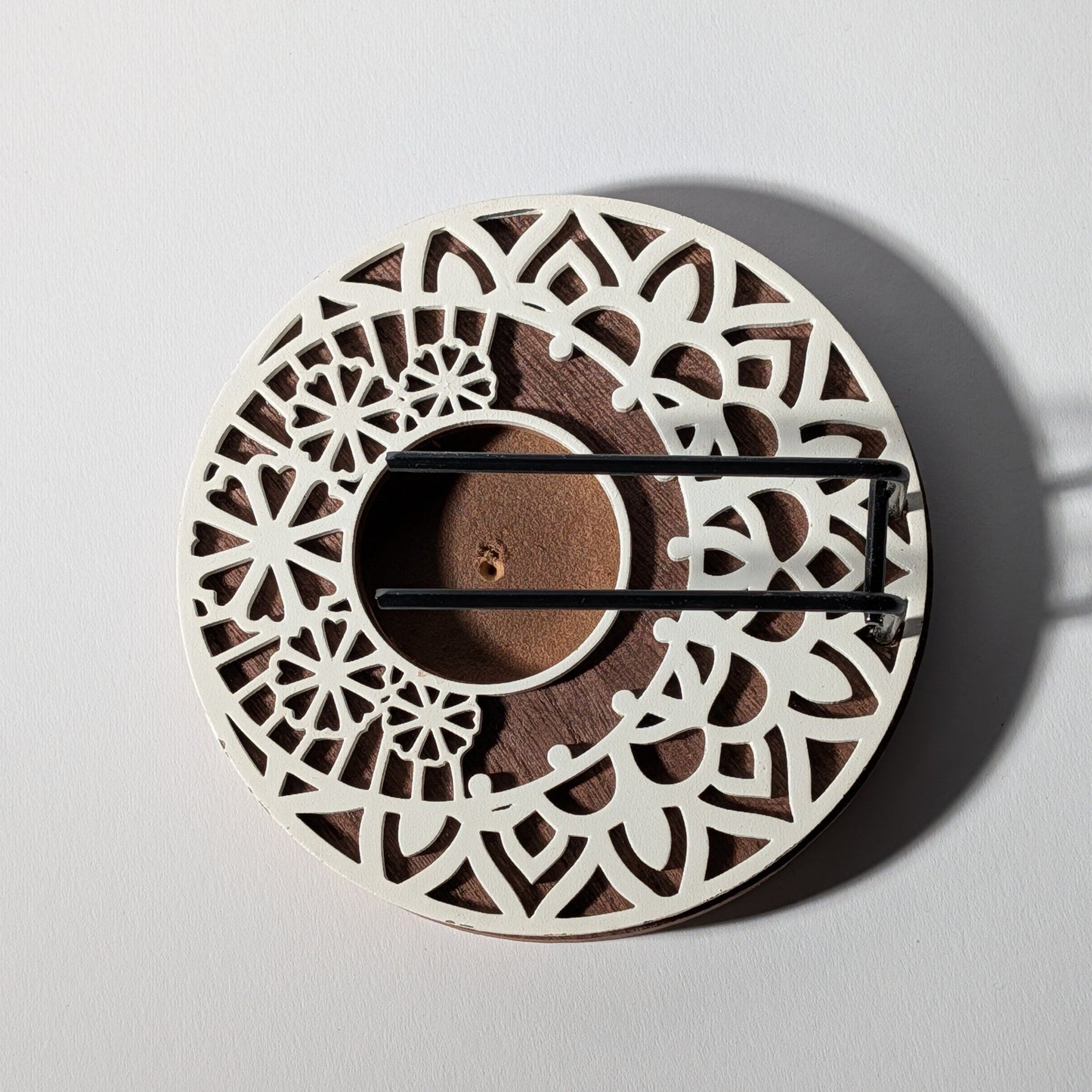 Palo Santo Halter Naturholz Mandala Räucherbündel Brenner indirekt