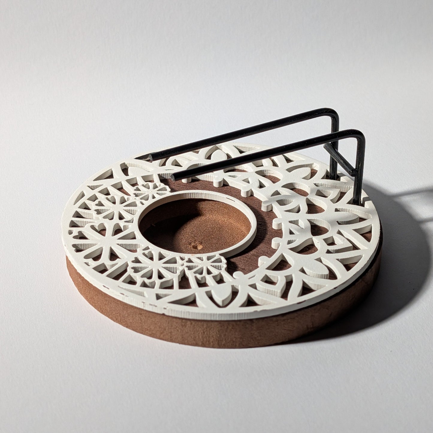 Palo Santo Halter Naturholz Mandala Räucherbündel Brenner indirekt