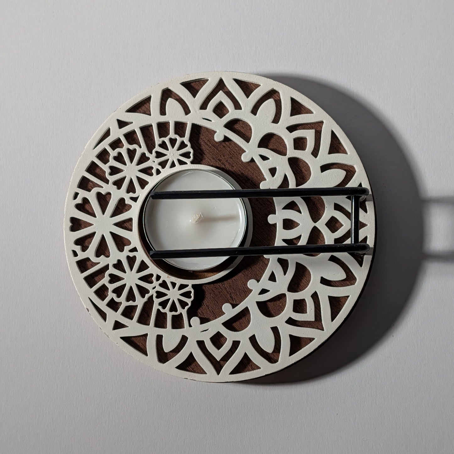 Palo Santo Halter Naturholz Mandala Räucherbündel Brenner indirekt