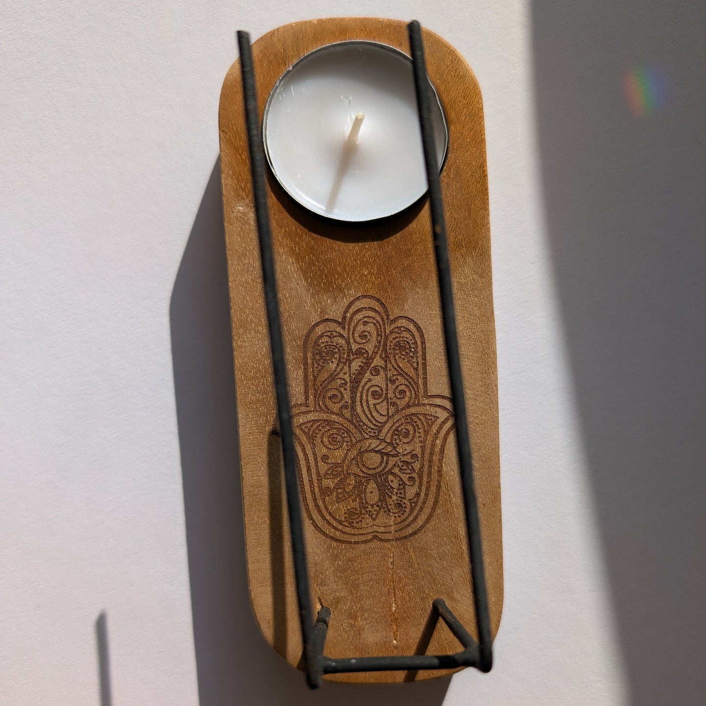 Palo Santo & Räucherbündel Halter | Edles Teakholz