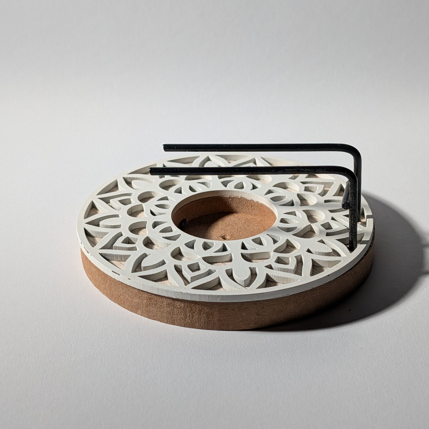 Palo Santo & Räucherbündel Halter | Naturholz & Mandala 