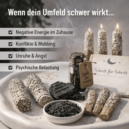 Ritual-Set - Für Hausfrieden & gegen negative Energie & Unruhe