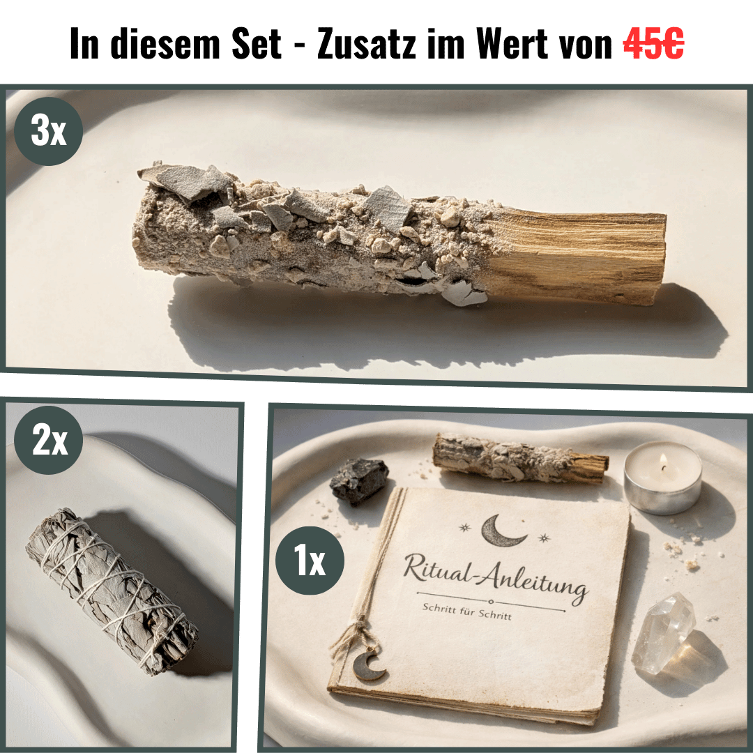 Ritual-Set - Für Hausfrieden & gegen negative Energie & Unruhe